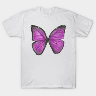 Butterfly - Pink T-Shirt